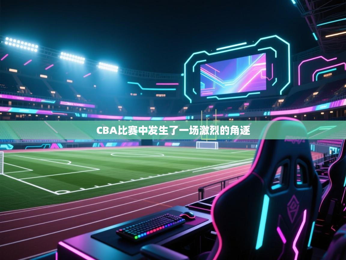 CBA比赛中发生了一场激烈的角逐 第1张